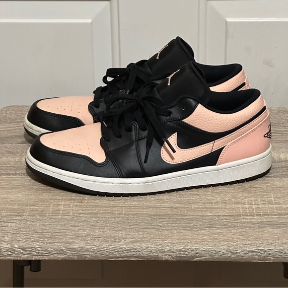 Nike Other - Air Jordan 1 Low Crimson Tint Size 11 553558-034 Pink Black OG Rare Men’s Shoe